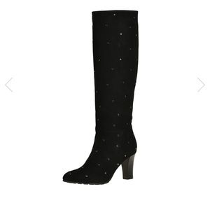 SJP Busker black velvet boots W size 7 ( 37)